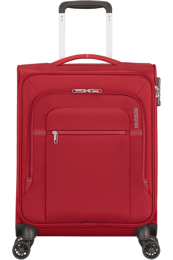 American Tourister Crosstrack Spinner 55cm Red/Grey