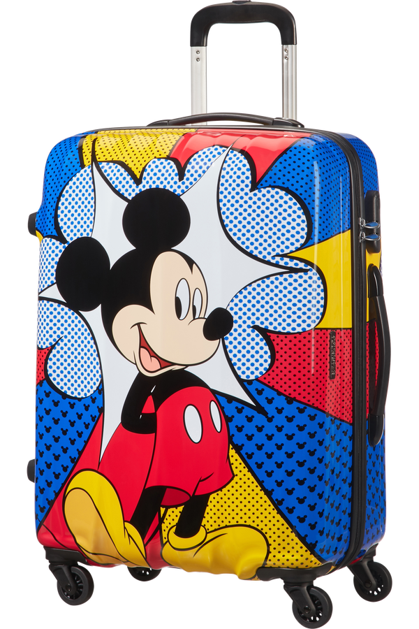 American Tourister Disney Legends Medium koffer met 4 wielen 65cm Mickey Flash Pop American Tourister Disney Legends Medium koffer met 4 wielen 65cm Mickey Flash Pop