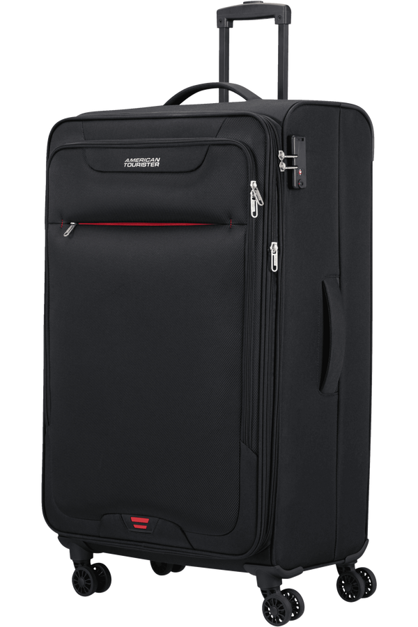 American Tourister Street Roll Spinner L Tsa Exp L  Zwart