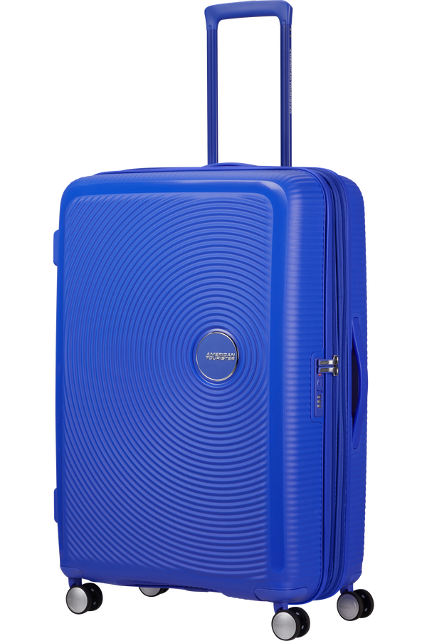 American Tourister SoundBox Spinner Expandable 77cm  Cobalt Blue American Tourister SoundBox Spinner Expandable 77cm  Cobalt Blue
