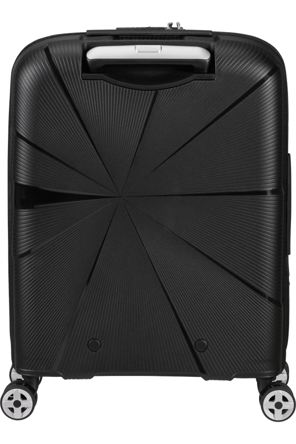 American Tourister StarVibe Spinner Expandable TSA 55cm Zwart American Tourister StarVibe Spinner Expandable TSA 55cm Zwart