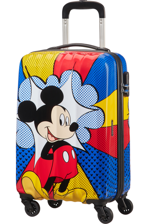 American Tourister Disney Legends Handbagage koffer 55x40x20cm met 4 wielen Mickey Flash Pop