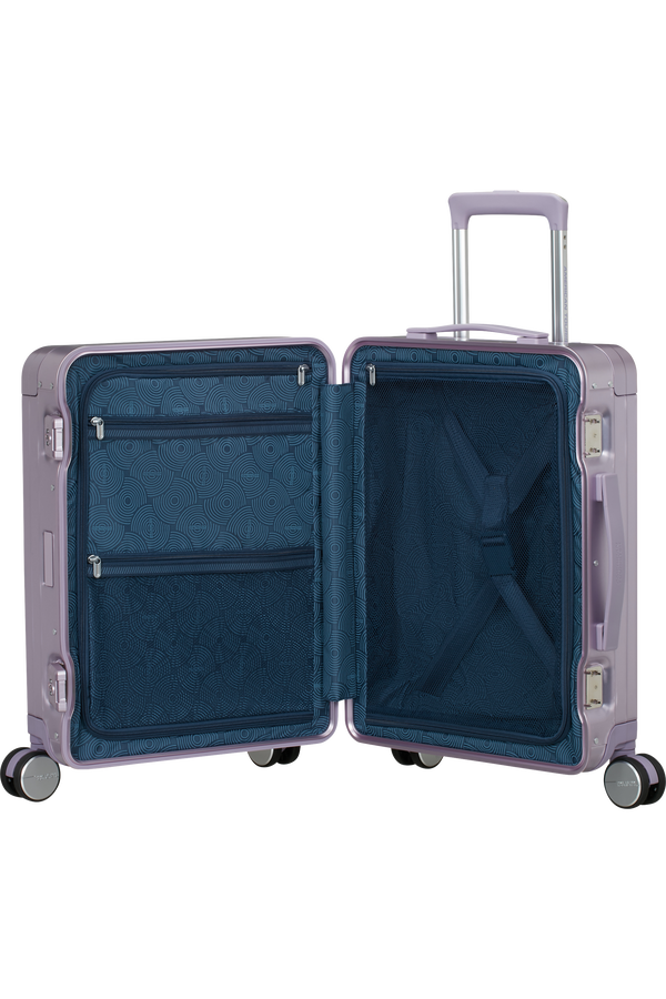 American Tourister Soundbox Alu Spinner TSA 55cm  Stormy Lilac