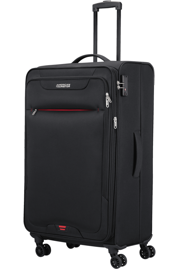 American Tourister Street Roll Spinner L Tsa Exp L  Zwart