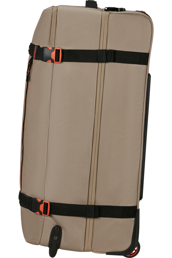 American Tourister Urban Track Duffle with Wheels Coated L  Beige/Orange American Tourister Urban Track Duffle with Wheels Coated L  Beige/Orange