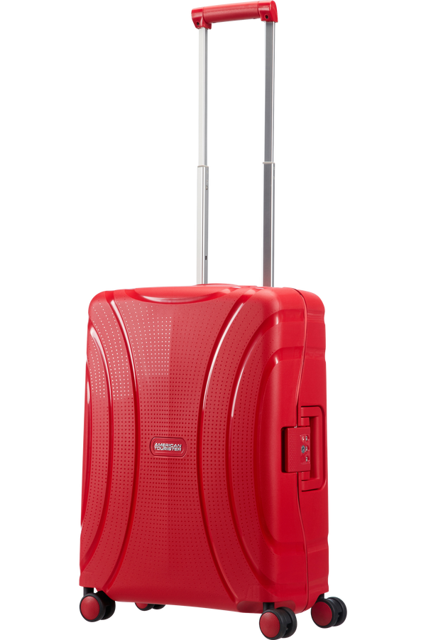 American Tourister Lock'n'Roll Handbagage koffer met 4 wielen 55x40x20cm Formula Red