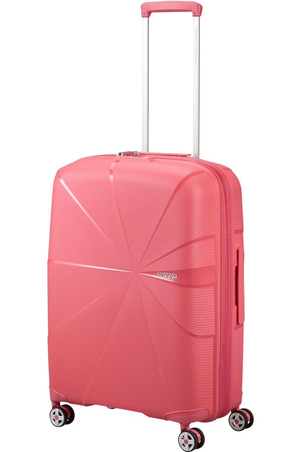 American Tourister StarVibe Spinner Expandable TSA 67cm Sun Kissed Coral American Tourister StarVibe Spinner Expandable TSA 67cm Sun Kissed Coral