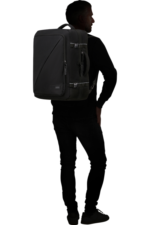 American Tourister Take2cabin Travel Backpack Expandable L  Zwart American Tourister Take2cabin Travel Backpack Expandable L  Zwart