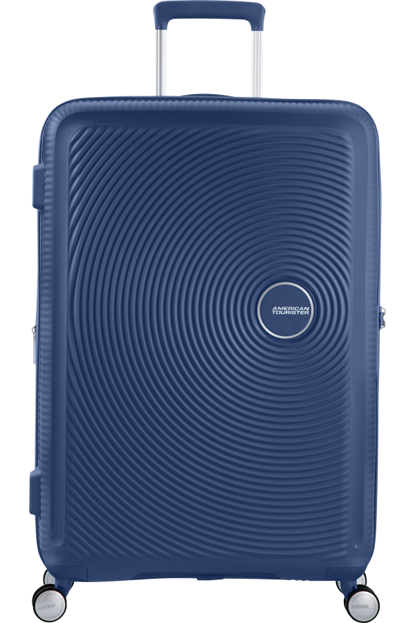 American Tourister Soundbox Spinner uitbreidbaar 77cm Midnight Navy