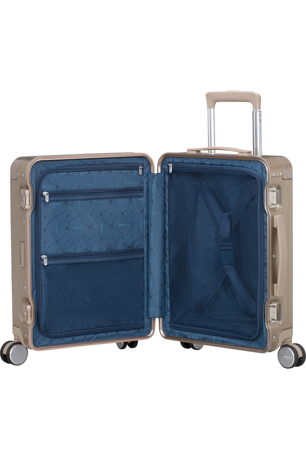 American Tourister Soundbox Alu Spinner TSA 55cm  Brons