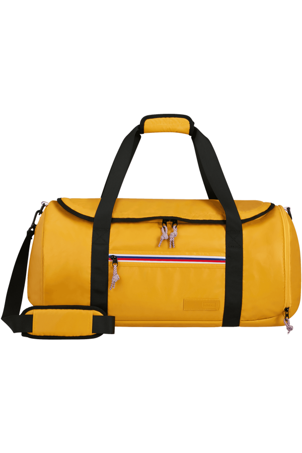 American Tourister Upbeat Pro Duffle Zip Coated  Geel