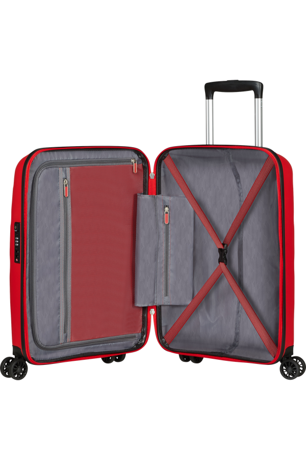 American Tourister Bon Air Dlx Spinner TSA 55cm  Magma Red American Tourister Bon Air Dlx Spinner TSA 55cm  Magma Red