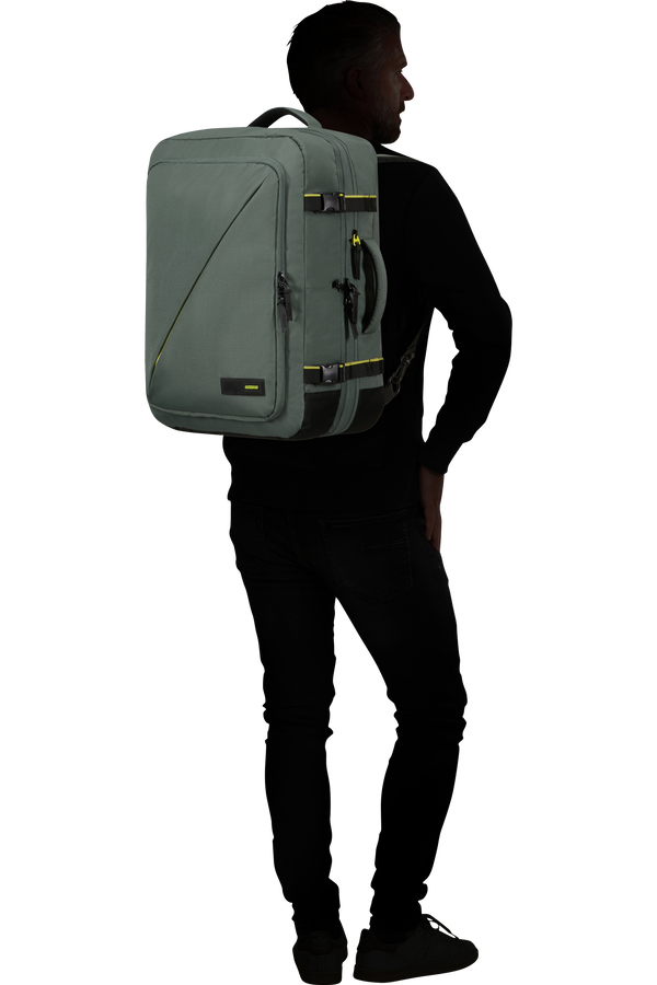 American Tourister Take2cabin Travel Backpack Expandable L  Dark Forest