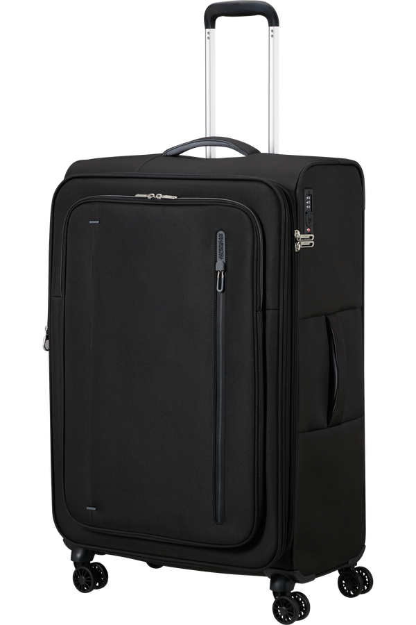 American Tourister Cloudrider Spinner EXP TSA L  Jet Black