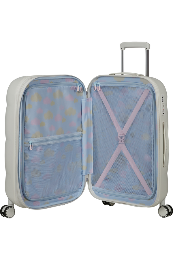 Dreami 67cm Middelgrote ruimbagage | American Tourister Dreami Spinner Exp Tsa 67cm  Cloud White