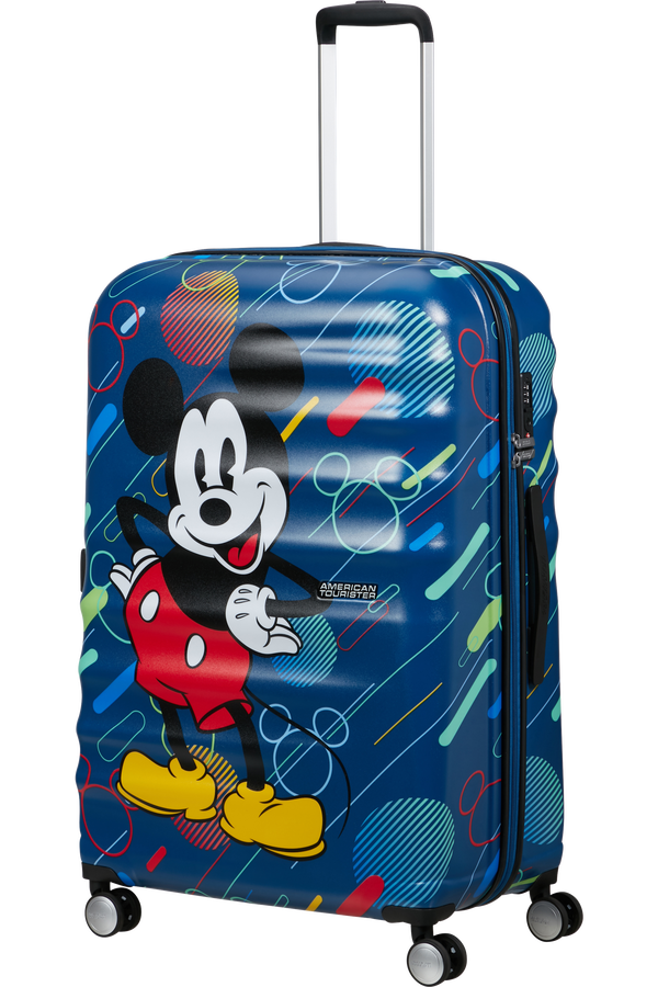 American Tourister Disney Wavebreaker Spinner TSA Disney Fl 77cm  Mickey Future Pop