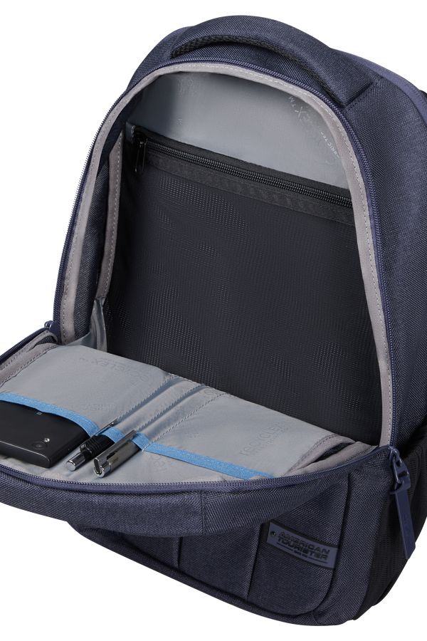 American Tourister Streethero Laptop Backpack 14'  Navy Melange