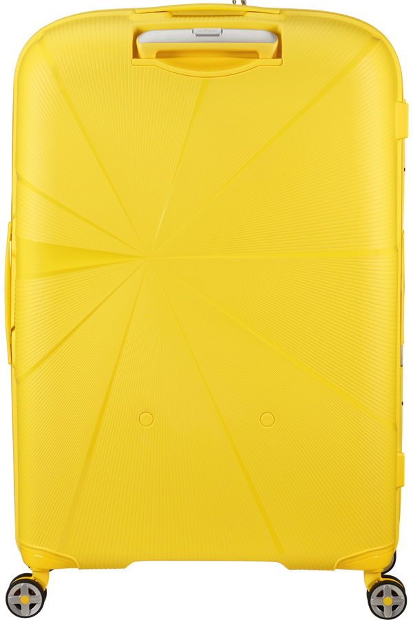 American Tourister StarVibe Spinner Expandable 77cm Electric Lemon American Tourister StarVibe Spinner Expandable 77cm Electric Lemon
