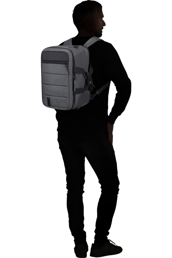 American Tourister Streethero 3-Way Boarding Bag  Grey Melange