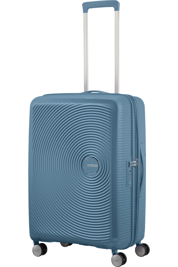 American Tourister Soundbox Spinner Expandable 67cm  Stone Blue American Tourister Soundbox Spinner Expandable 67cm  Stone Blue