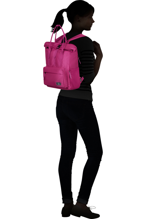American Tourister Urban Groove Ug25 Tote Backpack 15.6'  Deep Orchid