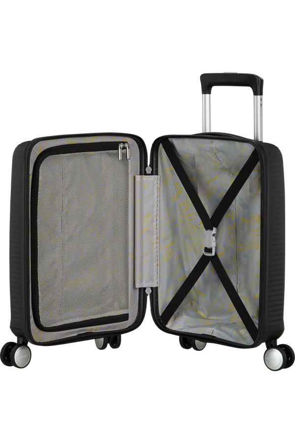 American Tourister Soundbox Mini Spinner 47cm  Bass Black American Tourister Soundbox Mini Spinner 47cm  Bass Black