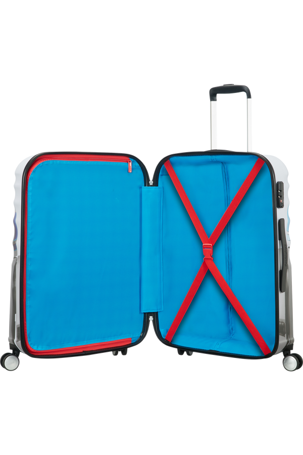American Tourister Wavebreaker Disney Grote koffer met 4 wielen 77cm Star Wars R2-D2