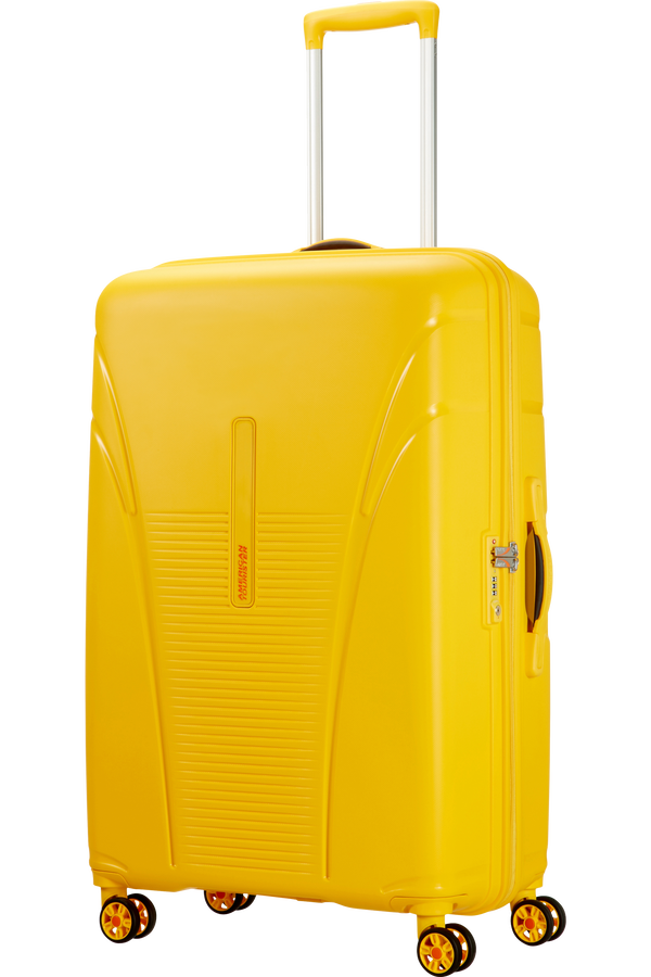 American Tourister Skytracer Large koffer met 4 wielen 77cm Saffron Yellow