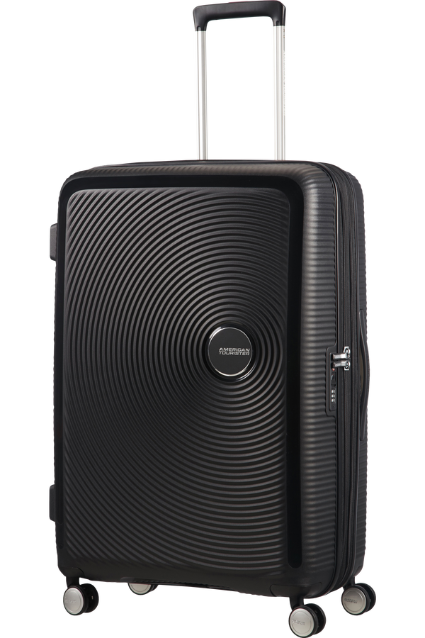 American Tourister Soundbox Spinner uitbreidbaar 77cm Bass Black