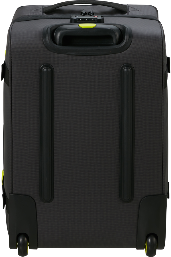 American Tourister Urban Track Duffle with Wheels Coated S  Black/Lime