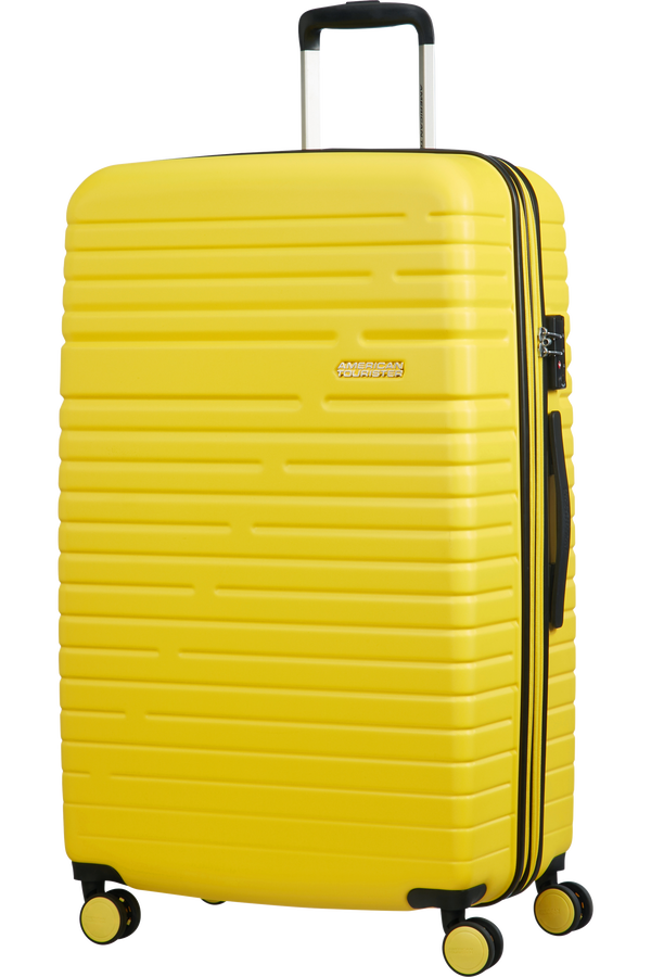 American Tourister Aero Racer Spinner Expandable 79cm  Lemon Yellow American Tourister Aero Racer Spinner Expandable 79cm  Lemon Yellow