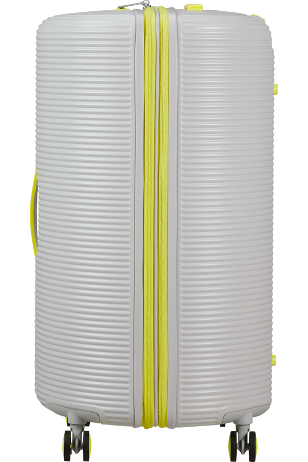 American Tourister Rollio Spinner 75cm  Light Grey/Lime