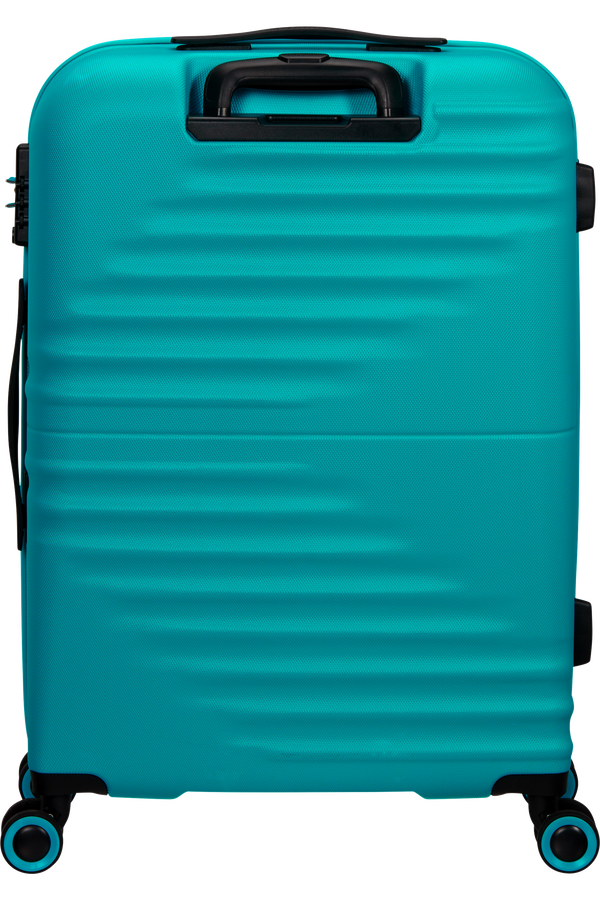 American Tourister Wavetwister Spinner TSA 66cm  Aqua Turquoise