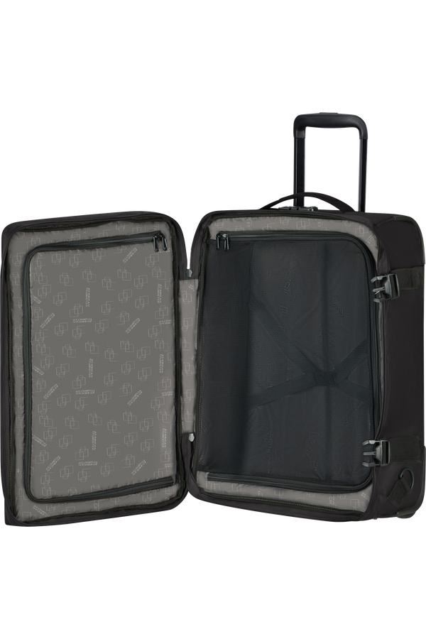 American Tourister Urban Track Duffle with wheels Backpack  Asphalt Black