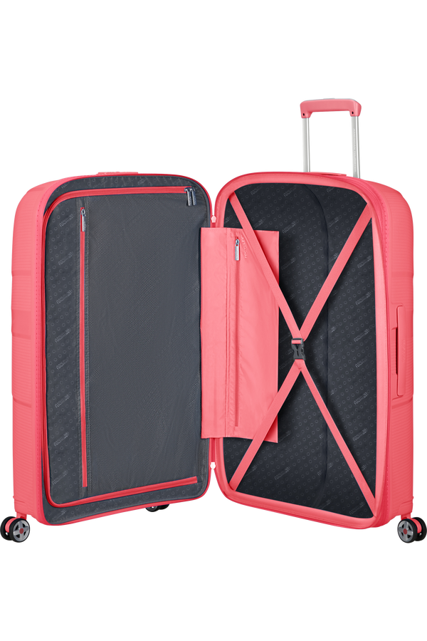 American Tourister StarVibe Spinner Expandable 77cm Sun Kissed Coral American Tourister StarVibe Spinner Expandable 77cm Sun Kissed Coral