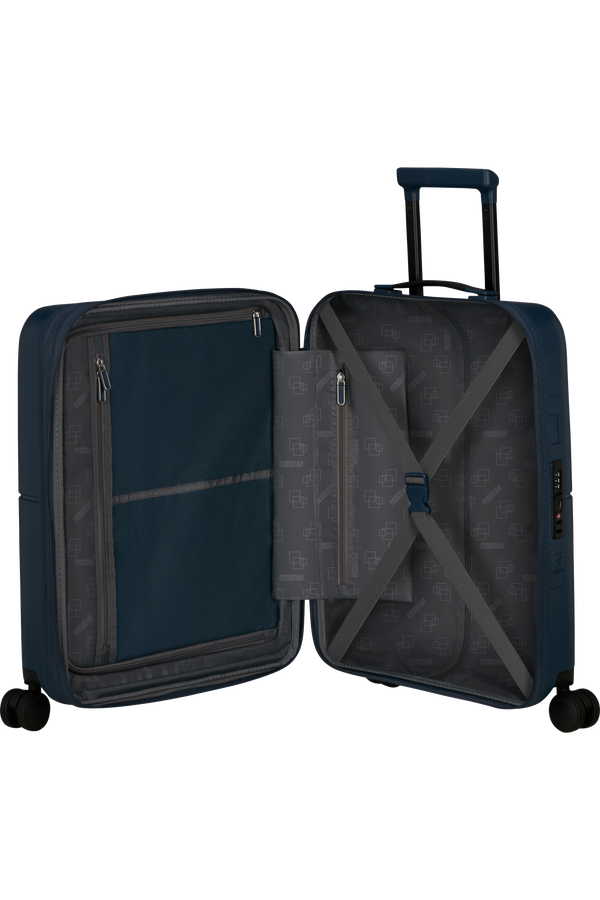 American Tourister DashPop Spinner Expandable TSA 55cm Midnight Blue