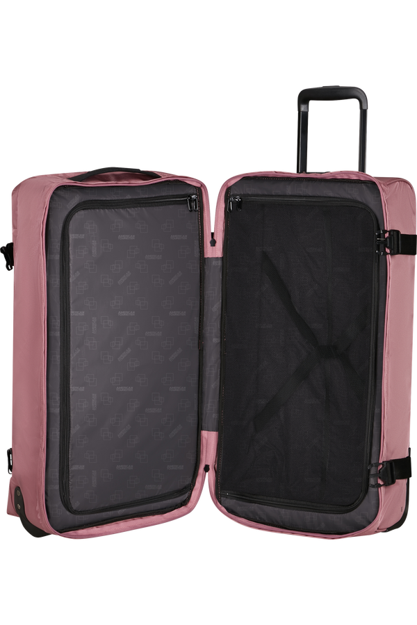 American Tourister Urban Track Duffle with Wheels M  Lilas Pink American Tourister Urban Track Duffle with Wheels M  Lilas Pink