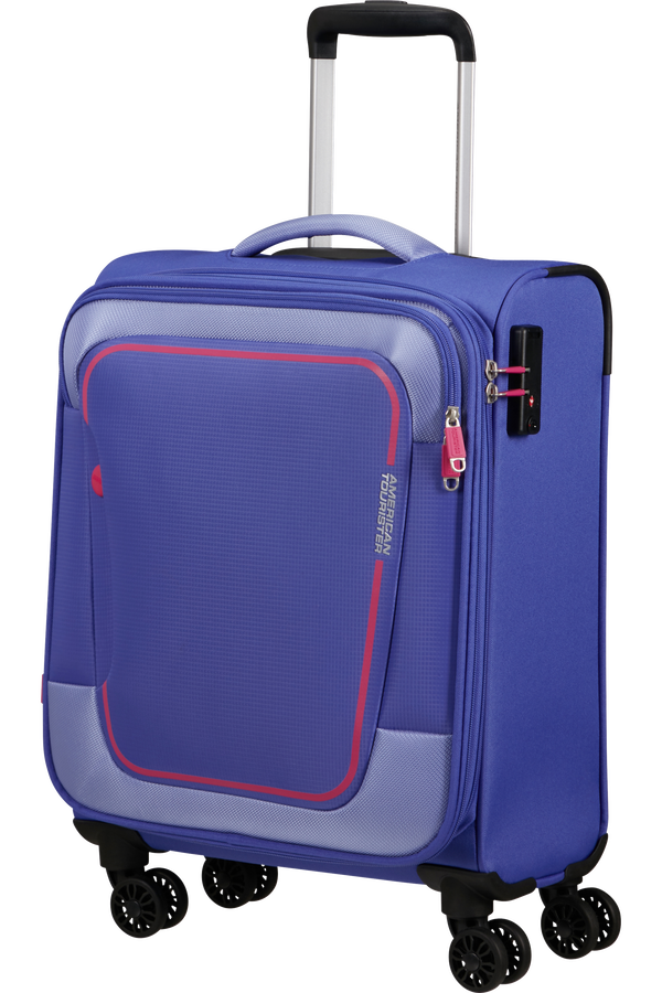 American Tourister Pulsonic Spinner Expandable 55cm  Soft Lilac American Tourister Pulsonic Spinner Expandable 55cm  Soft Lilac