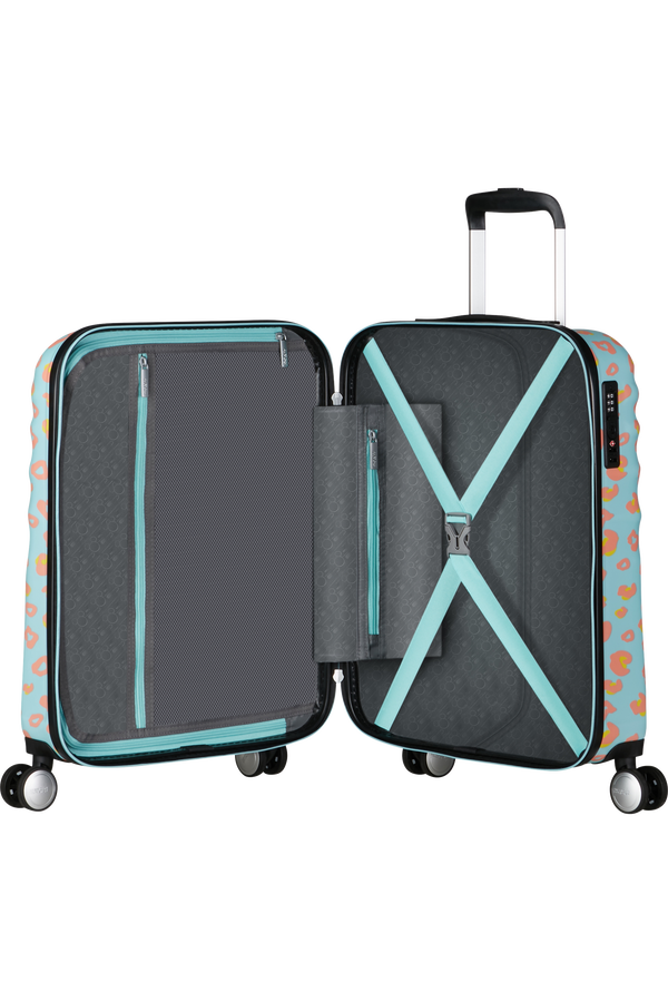 American Tourister Disney Wavebreaker Spinner TSA Disney Fl 55cm  Minnie Pastel Dots