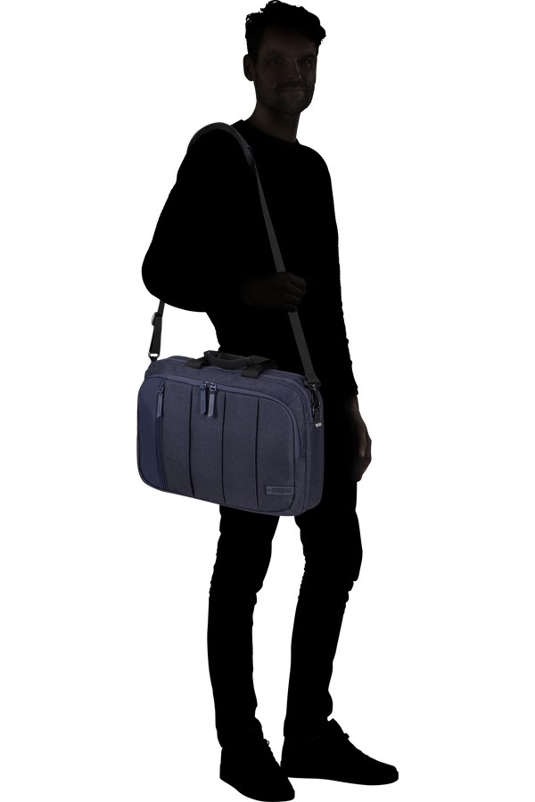 American Tourister Streethero Latop Bag 15.6'  Navy Melange