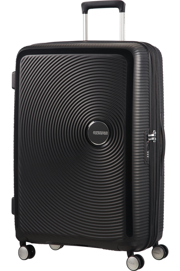 American Tourister Soundbox Spinner uitbreidbaar 77cm Bass Black
