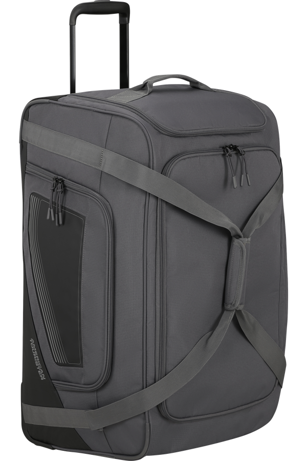 American Tourister City Racer Duffle with Wheels M  Zwart American Tourister City Racer Duffle with Wheels M  Zwart