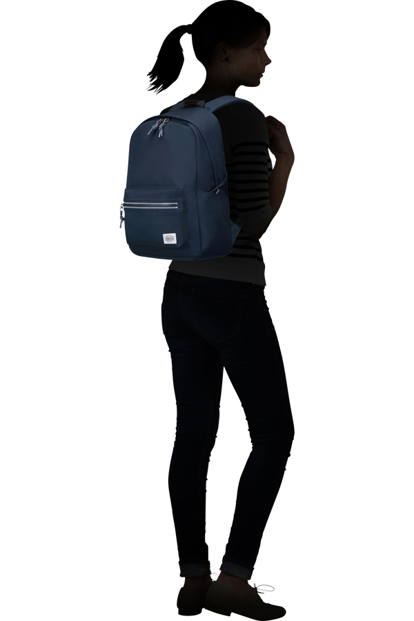 American Tourister Brightup Backpack Zip  Navy