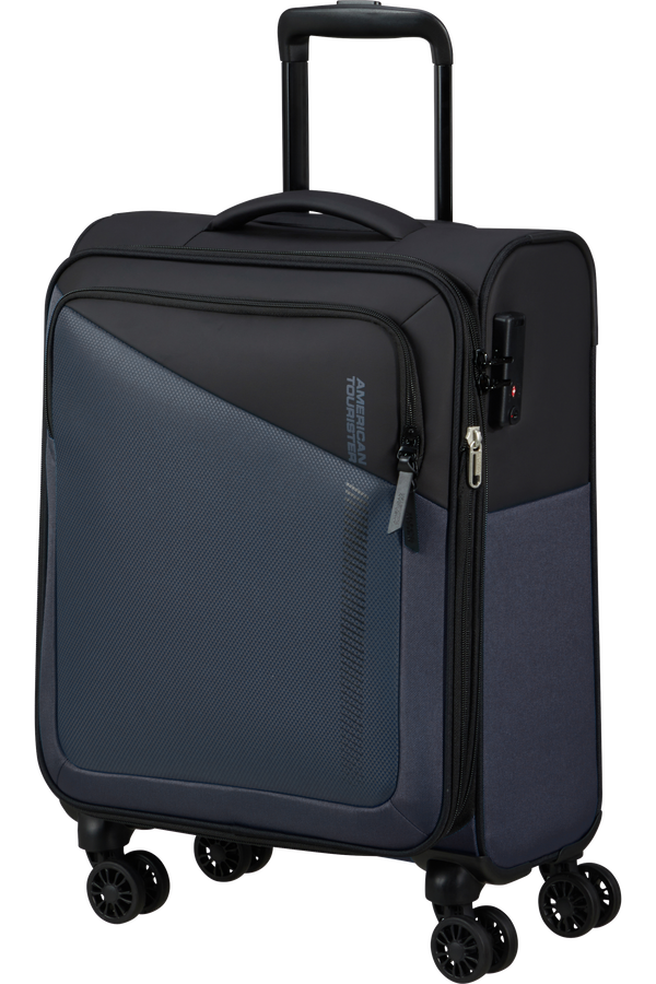 American Tourister Daring Dash Spinner Expandable TSA S  Black/Grey