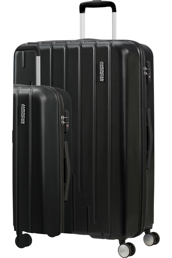 American Tourister Skynex 3 PC Set A  Onyx Black