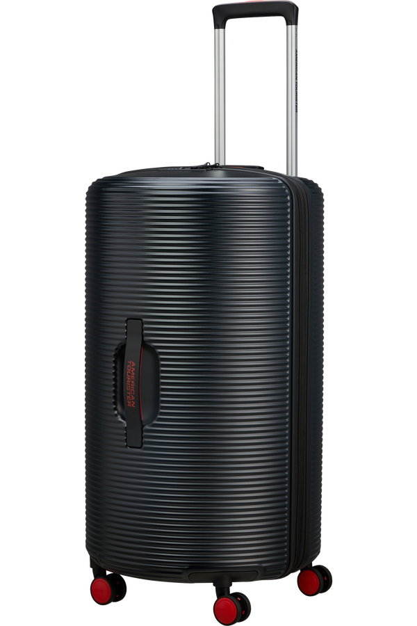 American Tourister Rollio Spinner 75cm  Black/Red American Tourister Rollio Spinner 75cm  Black/Red