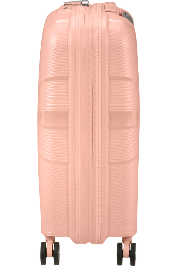 American Tourister StarVibe Spinner Expandable TSA 55cm  Metallic Peach