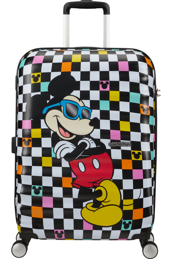 American Tourister Wavebreaker Disney Spinner 67cm  Mickey Check