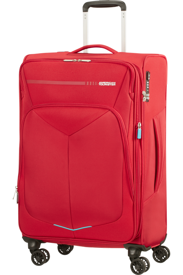 American Tourister Summerfunk Spinner Exp TSA 67cm  Rood