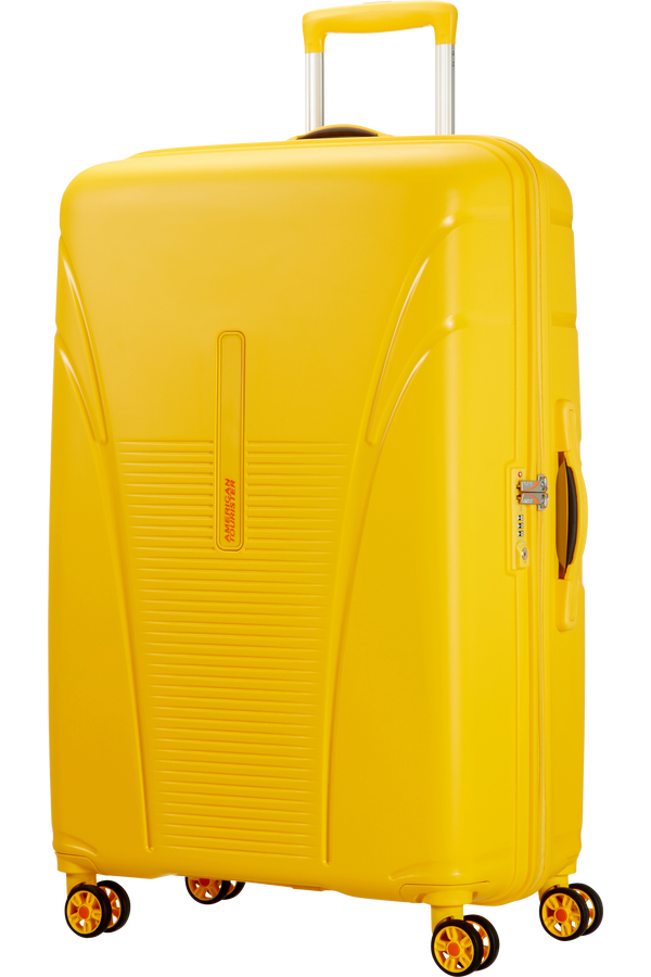 American Tourister Skytracer Large koffer met 4 wielen 77cm Saffron Yellow